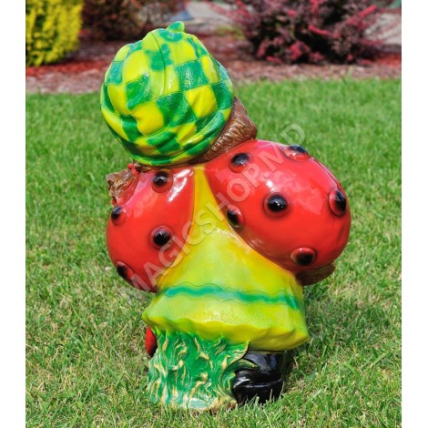 Figurina Cera Maya cu struguri